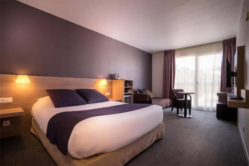 Détail d’une chambre Confort